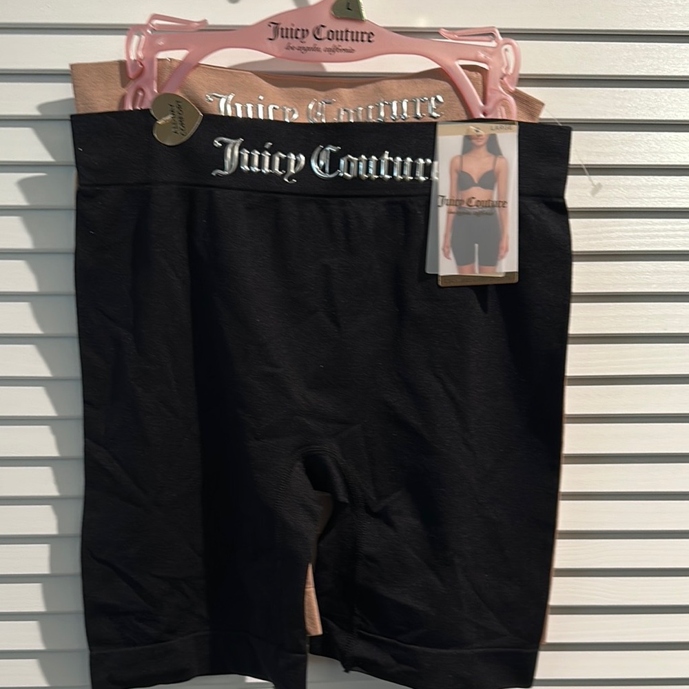 NWT Juicy Couture Seamless Biker Shorts for all day wearing.